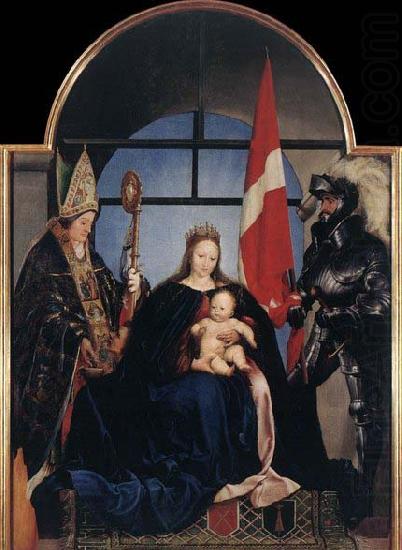 HOLBEIN, Hans the Younger The Solothurn Madonna china oil painting image